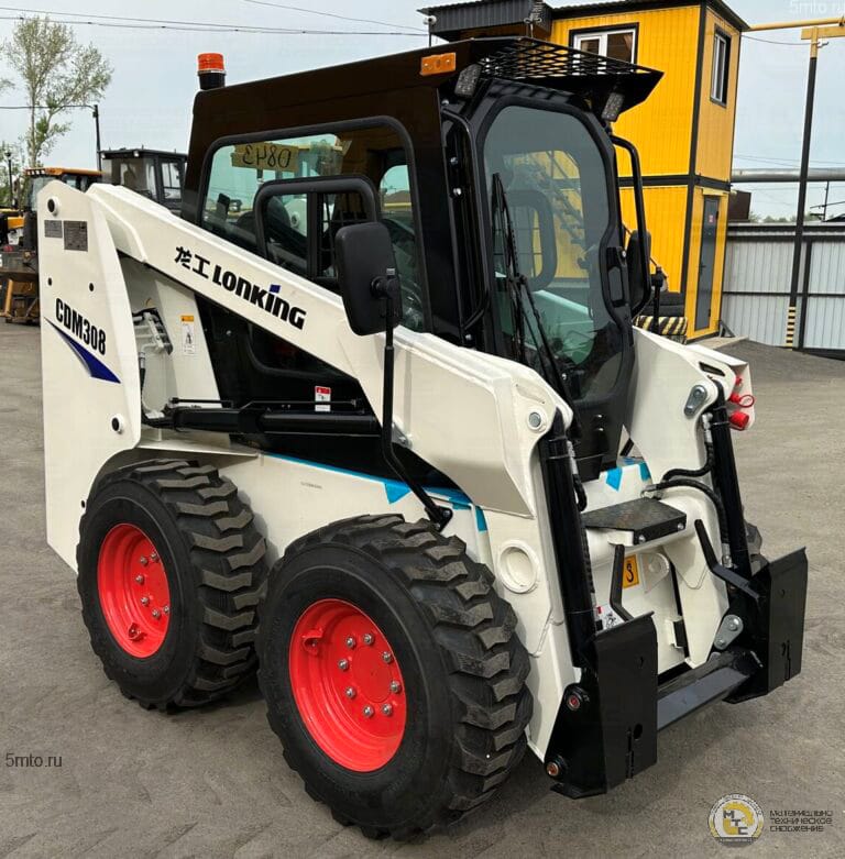 Мини-погрузчик с бортовым поворотом Lonking CDM308