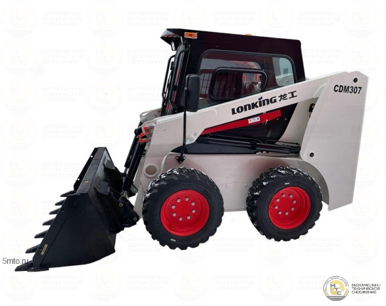 Мини-погрузчик с бортовым поворотом Lonking CDM307