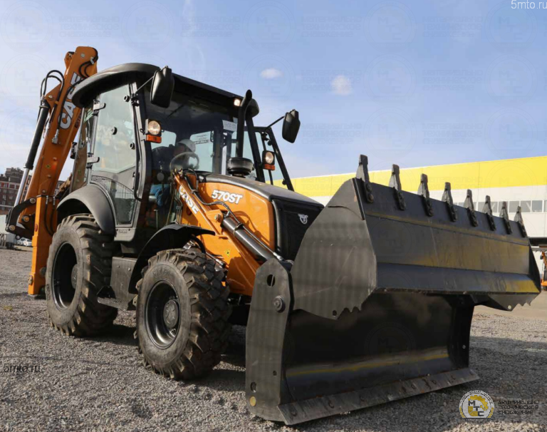 Экскаватор-погрузчик  CASE 570SV made in Italy