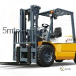 Газ/бензиновый вилочный погрузчик CHL CPQYD40-thumbnail-0