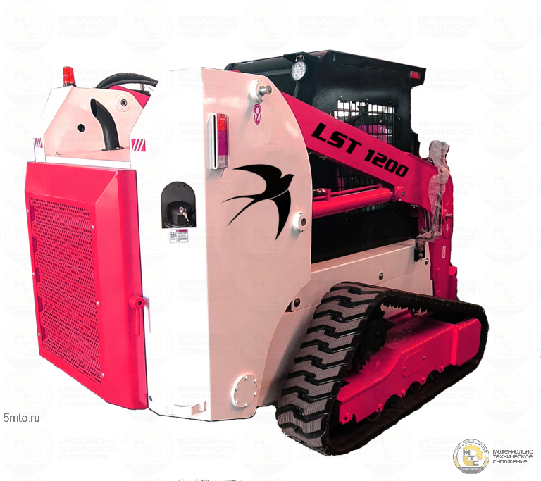 Гусеничный мини-погрузчик Ласточка LST 1200 (KUBOTA)