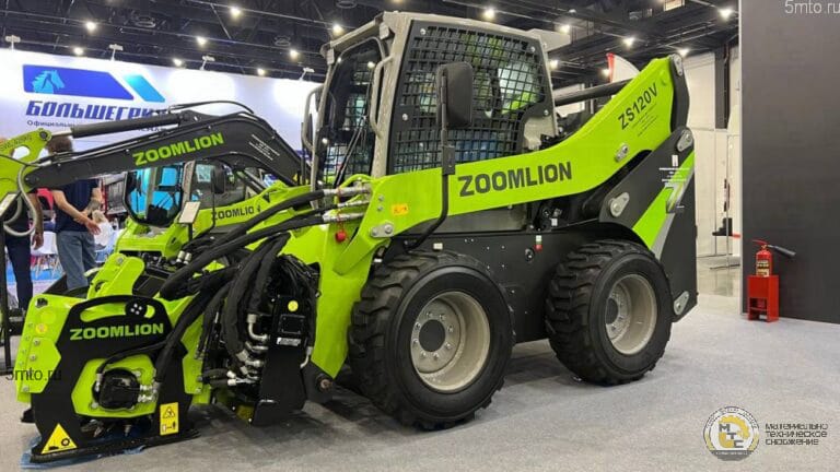 Мини-погрузчик с бортовым поворотом ZOOMLION ZS120V
