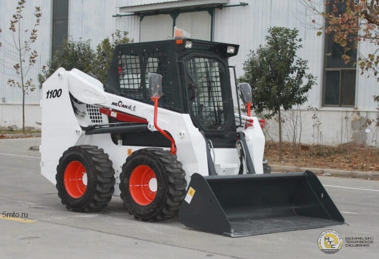 Мини-погрузчик с бортовым поворотом WECAN WT-1100