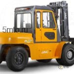 Дизельный вилочный погрузчик JAC CPСD 100 10/6000/SS/Cabin/Isuzu