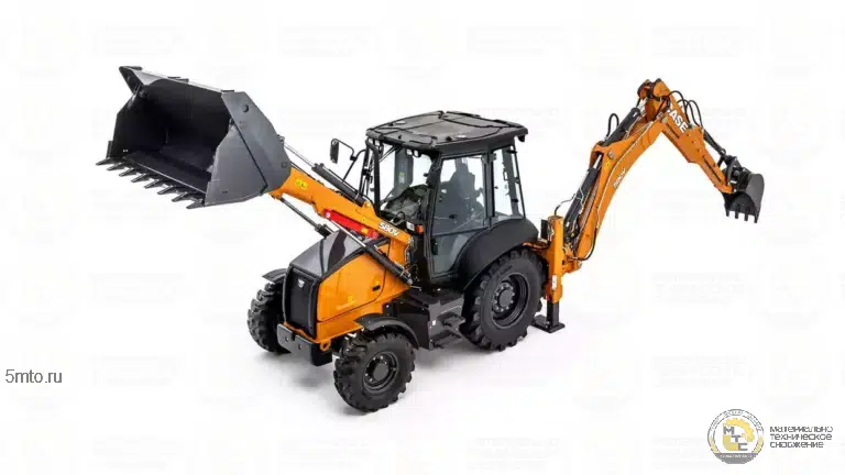 Экскаватор-погрузчик  CASE 580V made in Italy