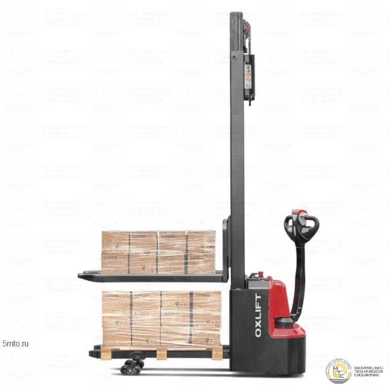 Самоходный штабелер OXLIFT CDD10 h3 OXLIFT 1000/3000 для двух паллет
