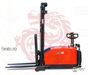 Самоходный штабелер с платформой оператора HELI 1600/4500/Li-Ion