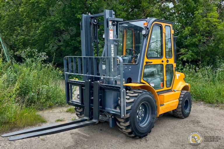 Дизельный вилочный погрузчик GOODSENSE RTD35-X35 3.5/4800/FFL/SS/Cabin/OffRoad