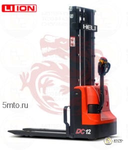 Самоходный штабелер HELI 1200/3000/Li-Ion