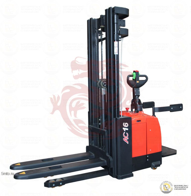 Самоходный штабелер с платформой оператора HELI 1600/4700/Li-Ion