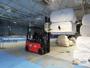 Электрический вилочный погрузчик EP FB15 1,5/4800/FFL/SS/Li-ion 48V|405Ah (ch 48V|150A) Боковая выемка