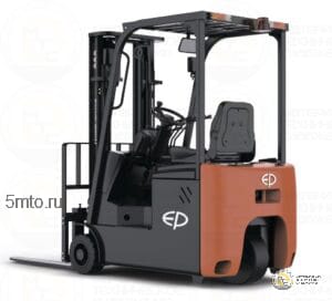 Электрический вилочный погрузчик EP CPD15TVE3 1,5/4500/FFL/SS/3WF/Li-ion 48V|150Ah (ch 48V|50A встр.)