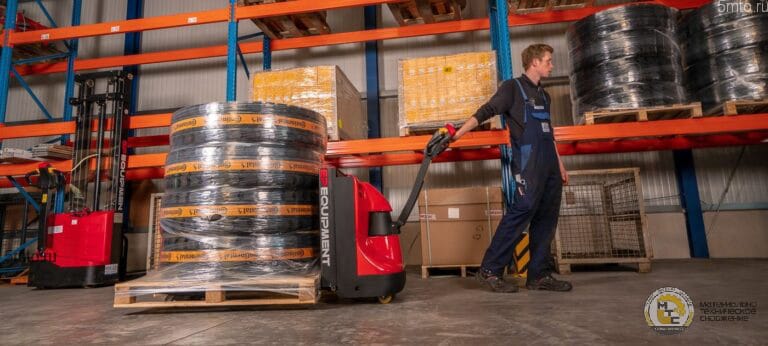 Транспортировщик паллет EP Equipment WPL202 2000 /опорные /Li-ion 24V|100Ah (ch 24V|30A встр.) / колеса