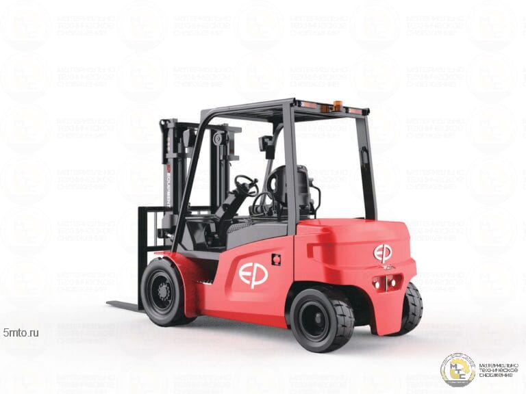 Электрический вилочный погрузчик EP CPD50L1 5/4500/FFL/SS/cab with heater, HF/Li-ion 80V|560Ah (ch 80V|200A)