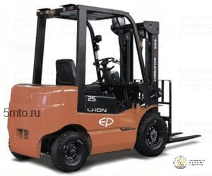 Электрический вилочный погрузчик EP EFL252X 2,5/6000/FFL/SS/Li-ion 80V|560Ah (ch 80V|200A)