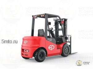 Электрический вилочный погрузчик EP EFL302X 3/3300/Bolted cab with heater/Li-ion 80V|280Ah (ch 80V|100A)