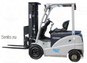 Электрический вилочный погрузчик Tisel Technics FB30NAC FTX450 SBC, SS, SE 4.5/4500/FFL/SS/solid