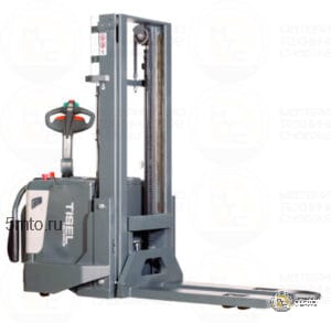 Самоходный штабелер с платформой оператора Tisel Technics ES15 FDX290 EPS 1500/2900/АКБ Свинцово-кислотная 210Ач