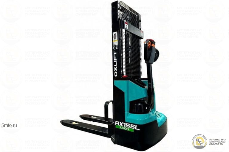Самоходный штабелер OXLIFT AX155L 1550/3000/Li-ion 100Ah 792783
