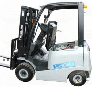 Электрический вилочный погрузчик Tisel Technics FB120R Li-Ion FTX480 2/4800/FFL/SS/solid/Li-Ion 80V I 202 AH