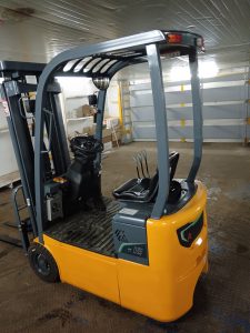 Электрический вилочный трехопорный погрузчик Aurora Forklift/Heli/CHL CPD12SQ-A1LiH4 1,2/4500/FFL/SS/3WF/Solid/Li-ion