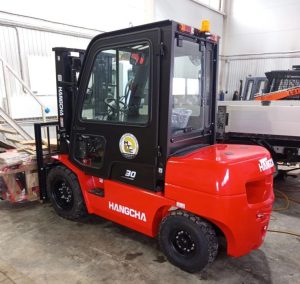 Дизельный вилочный погрузчик HANGCHA CPCD35-AG2 3,5/3000/SS/Cabin