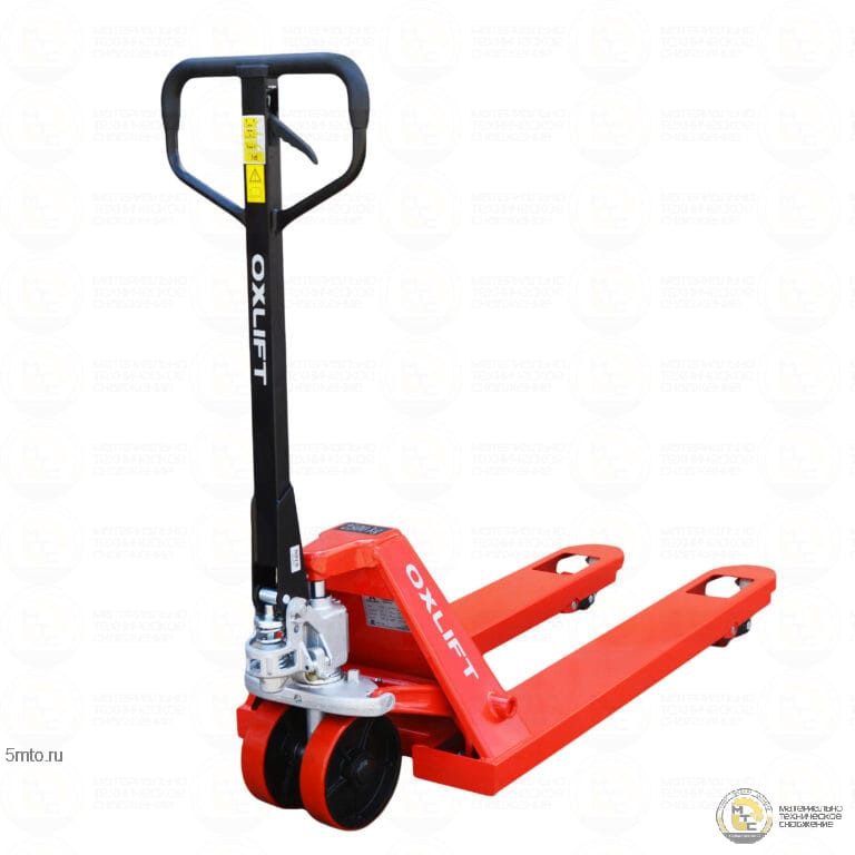 Ручная гидравлическая тележка (рохля) OXLIFT AC25P Premium