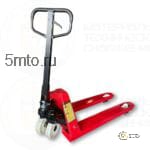 Ручная гидравлическая тележка (рохля) OXLIFT OX25P-NL Premium, нейлон-thumbnail-0