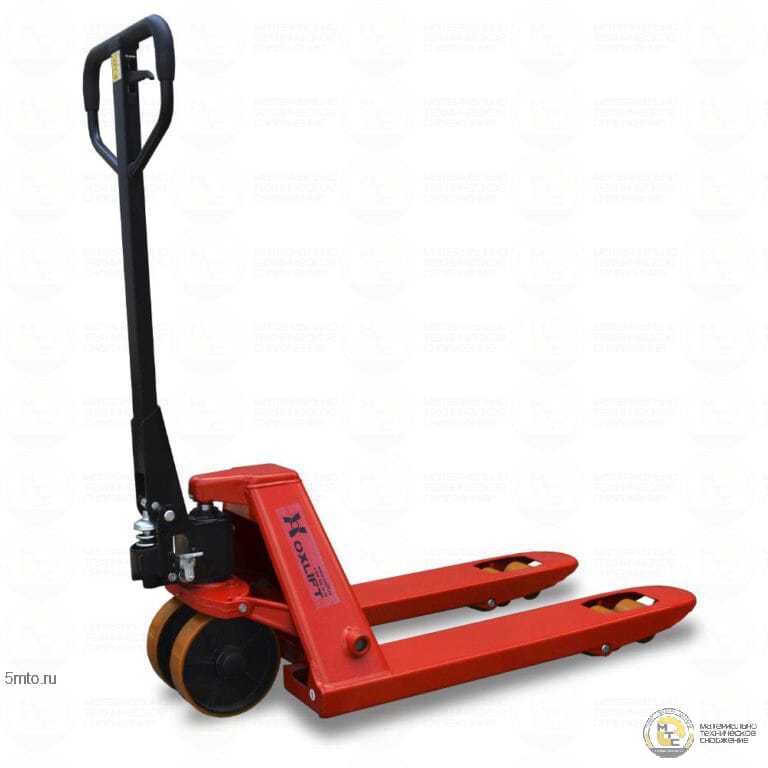 Ручная гидравлическая тележка (рохля) узковильная коротковильная OX 25-L800-W450 OXLIFT