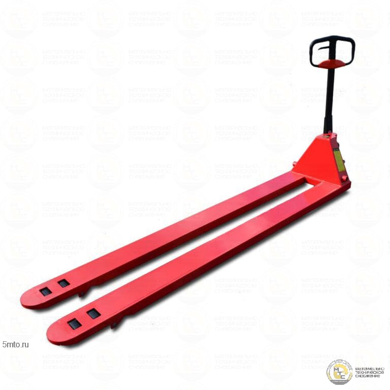 Ручная гидравлическая тележка (рохля) длинновильная OXLIFT OX50-L2000