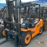 Дизельный вилочный погрузчик HANGCHA CPCD35-XRW55F 3,5/3000/Mitsubishi S4S/цельнолитые шины