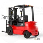 Электрический вилочный погрузчик Oxlift RX30-2X (EP Equipment) 3/3000/SS/Li-ion 80VI150Ah/Solid