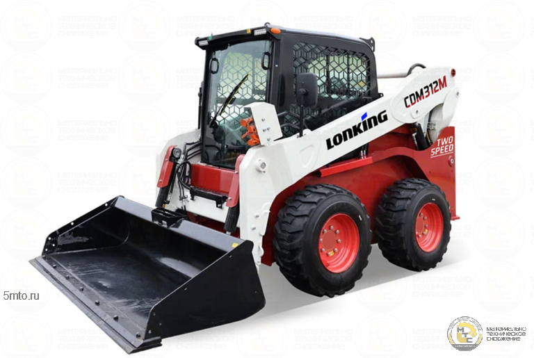 Мини-погрузчик с бортовым поворотом LONKING CDM 312M (Xinchai)