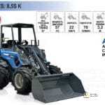 Шарнирно-сочлененный минипогрузчик MultiOne 8.5 SK STAGE V (Премиум)-thumbnail-0