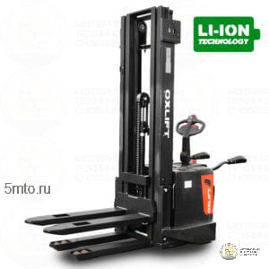 Самоходный штабелер с платформой оператора OXLIFT BX15 1500/5500/Li-ion