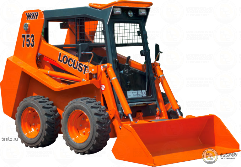 Мини-погрузчик с бортовым поворотом LOCUST L753
