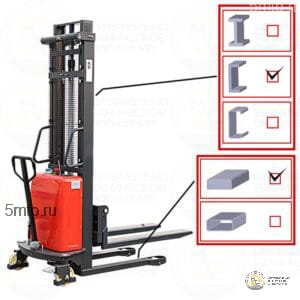 Ручной штабелер с электроподъемом OXLIFT SES 1525 1500/2500
