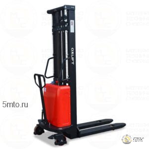 Ручной штабелер с электроподъемом OXLIFT SES 1525F 1500/2500