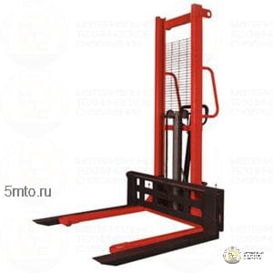 Ручной гидравлический штабелер HS16-W OXLIFT 1500/1600 широкий