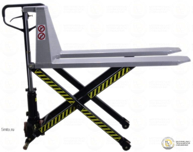 Ручная гидравлическая тележка (рохля) Tisel Technics TX15 (ножничная)