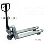 Ручная гидравлическая тележка (рохля) Tisel Technics T25B450 с узкими вилами