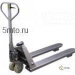 Ручная гидравлическая тележка (рохля) Tisel Technics TZW20 нержавеющая сталь