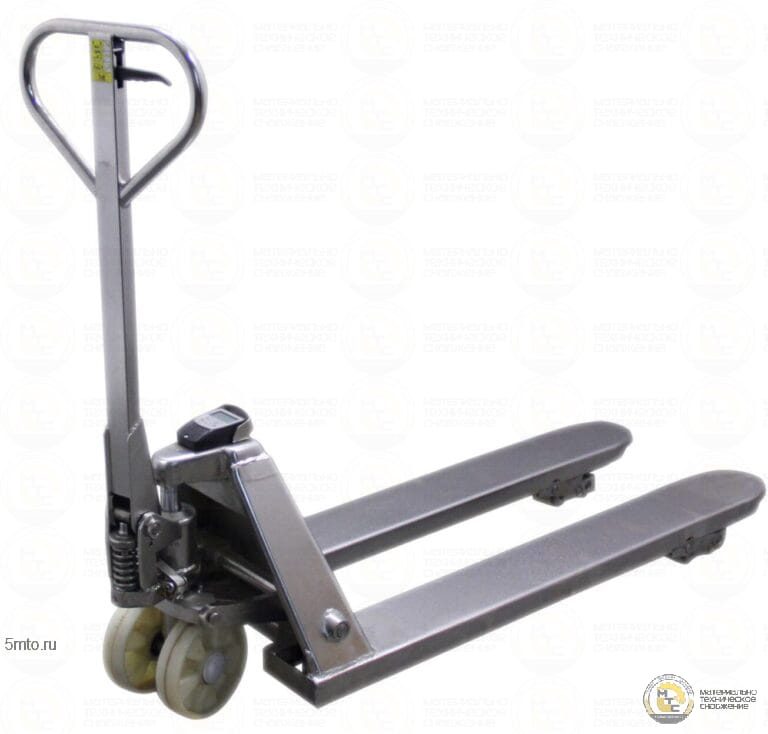 Ручная гидравлическая тележка (рохля) Tisel Technics TZW20 нержавеющая сталь