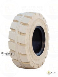 Шина цельнолитая 200/50-10 Greckster Gold немаркая белая