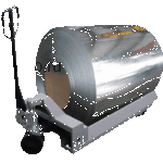 Ручная гидравлическая тележка (рохля) Tisel Technics T20R500 (400-600) для рулонов