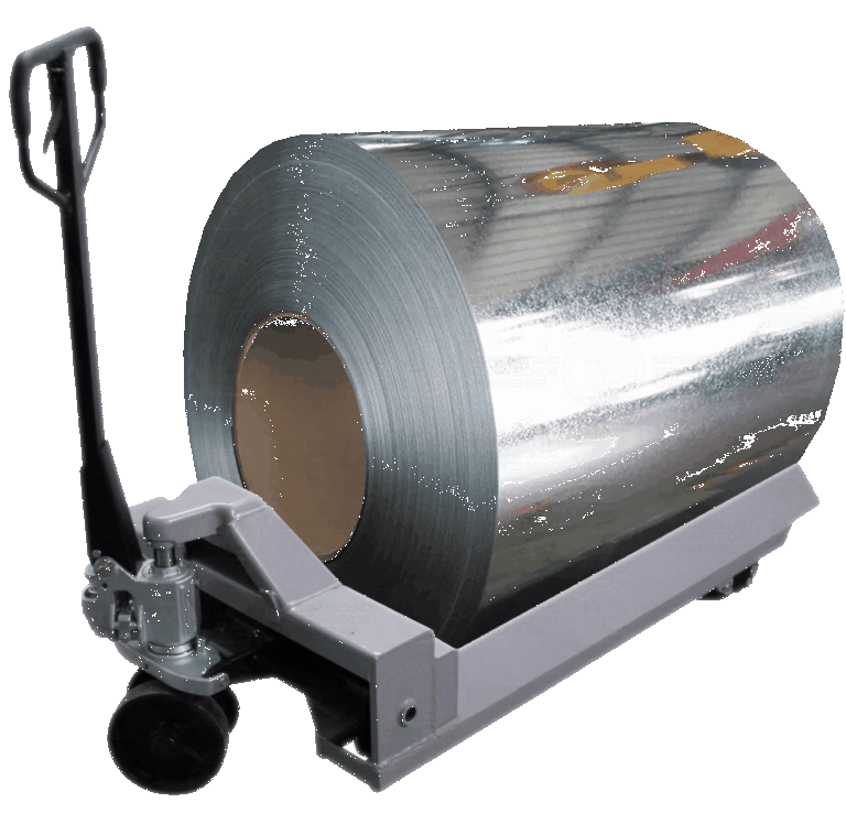 Ручная гидравлическая тележка (рохля) Tisel Technics T20R500 (400-600) для рулонов