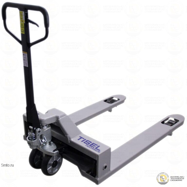Ручная гидравлическая тележка (рохля) Tisel Technics T25B685 с широкими вилами