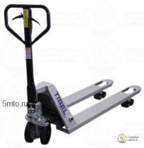 Ручная гидравлическая тележка (рохля) Tisel Technics T25 Brake с ручным тормозом