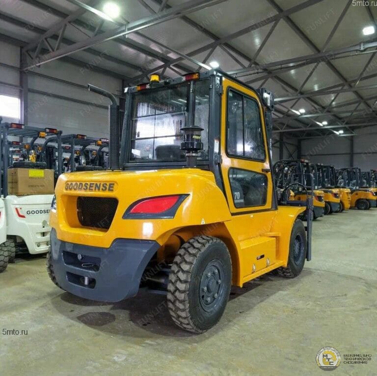Дизельный вилочный погрузчик Goodsense FD70 7/4500/FFL/SS/позиционер/Cabin