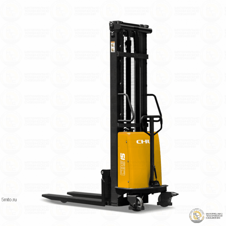 Ручной штабелер с электроподъемом CHL CBS15J 1,5/3500